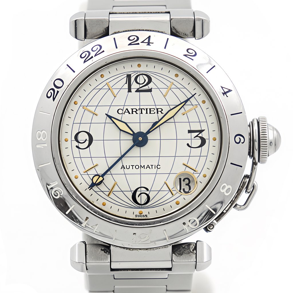 Cartier Watch Pasha C Gmt 35mm Automatic 1999